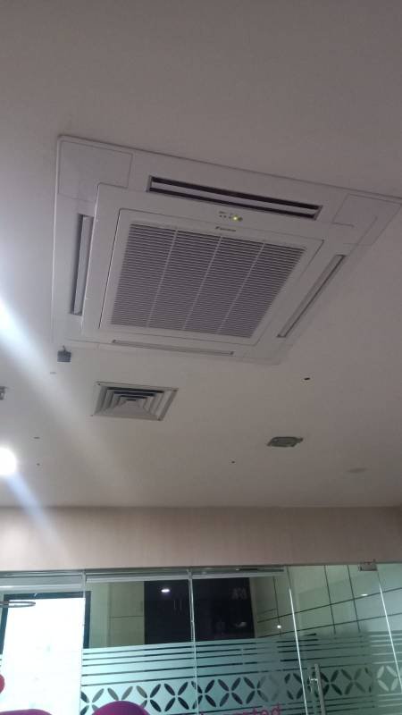 Foto Sesudah service ac lt.6 witel jaksel